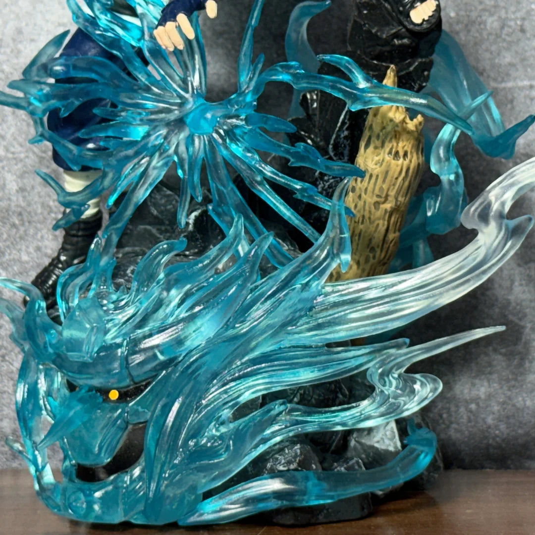 Naruto Shippuden Kakashi Hatake Chidori Lightning Blade Action Figure – 24cm Premium PVC Collectible Statue | Anime Display Figure for Desk, Shelf & Home Decor