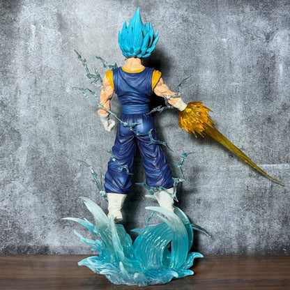 Dragon Ball Super Super Saiyan Blue Vegito with LED Spirit Sword & Light-Up Base – 40cm Premium Limited Edition PVC Action Figure Collectible