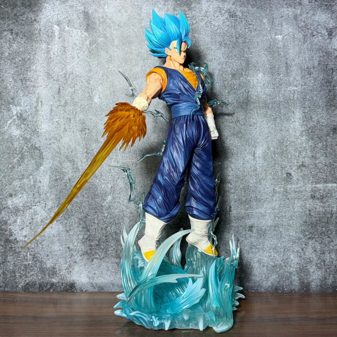 Dragon Ball Super Super Saiyan Blue Vegito with LED Spirit Sword & Light-Up Base – 40cm Premium Limited Edition PVC Action Figure Collectible