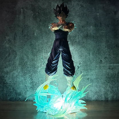 Dragon Ball Super Super Saiyan Blue Vegito with LED Spirit Sword & Light-Up Base – 40cm Premium Limited Edition PVC Action Figure Collectible