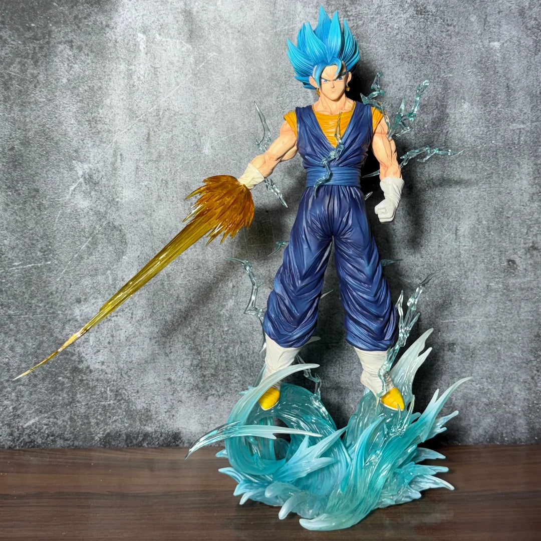 Dragon Ball Super Super Saiyan Blue Vegito with LED Spirit Sword & Light-Up Base – 40cm Premium Limited Edition PVC Action Figure Collectible