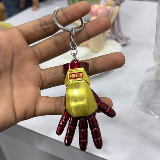 Marvel Iron Man Premium Metal Keychain – Durable Superhero Collectible Key Ring