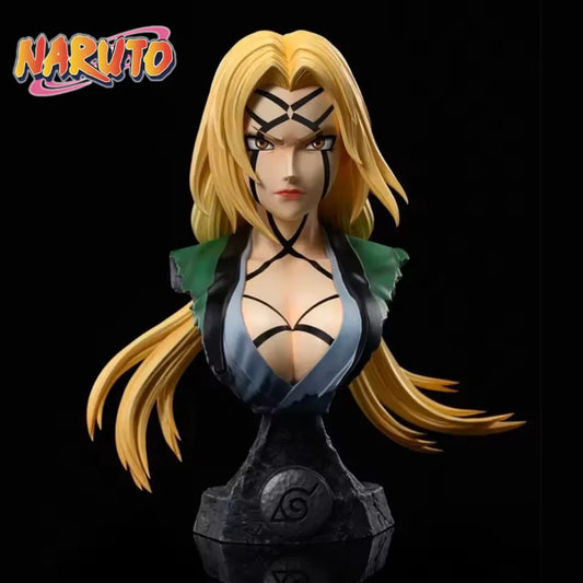 MSVFashions Naruto Tsunade Bust Statue – Premium Anime Collectible Display Figurine