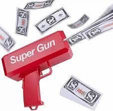 Supreme Super Cash Money Gun – Party Money Launcher for Weddings, Birthdays, Anniversaries & Celebrations