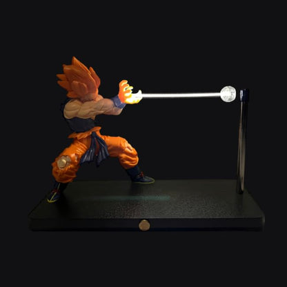 Dragon Ball Z Goku Magnetic Levitation LED Lamp – Anime Night Light with Induction Switch for Bedroom & Gaming Room