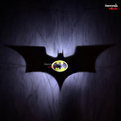Batman Logo Shadow LED Wall Lamp – Limited Edition DC-Inspired Night Light