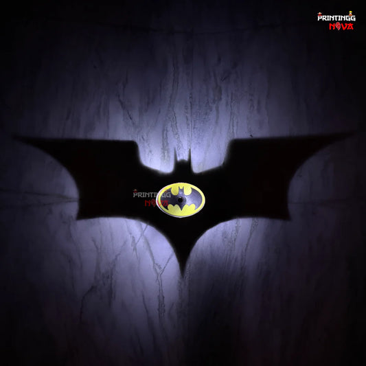 Batman Logo Shadow LED Wall Lamp – Limited Edition DC-Inspired Night Light