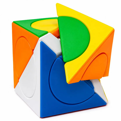 ZePuzzles Shattered Eye Cube – Jacob Keener 3×3 Shape Mod Puzzle Cube | Unique Collectible Magic Cube