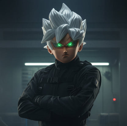 Dragon Ball Z Glowing Mask with Light Effects – Premium Collector Edition by Tibs Studio (Limited Edition)