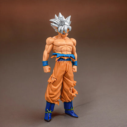 Masipicks Dragon Ball Super Goku Ultra Instinct Action Figure – 19cm Premium PVC Anime Collectible Statue