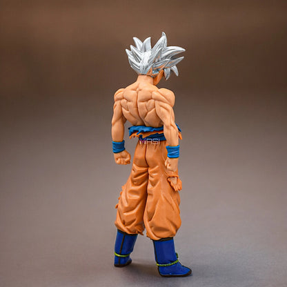 Masipicks Dragon Ball Super Goku Ultra Instinct Action Figure – 19cm Premium PVC Anime Collectible Statue