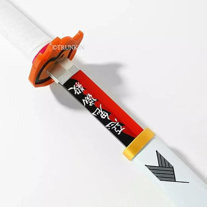 Rengoku Flame Hashira LED Katana – 108cm Premium Demon Slayer Cosplay Sword