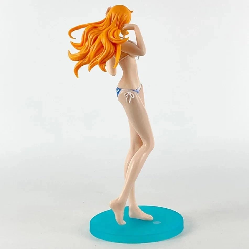 One Piece Nami Beach Bikini Action Figure – 23cm Premium Standing Pose Collectible