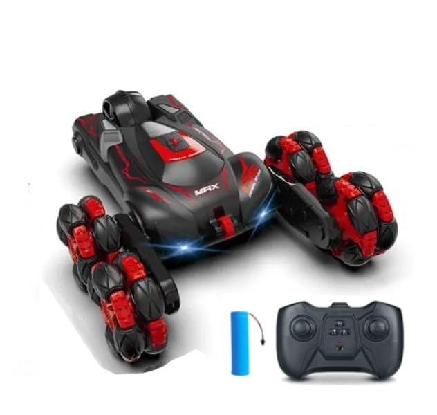 5-Wheel RC Stunt Car – 2.4GHz Deformation Off-Road Climbing Vehicle with 360° Rolling Action