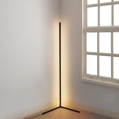 The Artment Modern Zenith Corner Floor Lamp – Adjustable RGB LED Floor Lamp with Remote Control