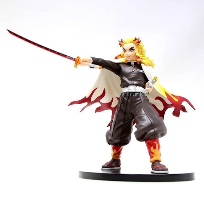 Kyojuro Rengoku Flame Attack Figure – 20cm Premium Demon Slayer Collectible Statue