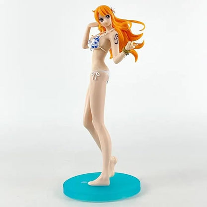 One Piece Nami Beach Bikini Action Figure – 23cm Premium Standing Pose Collectible
