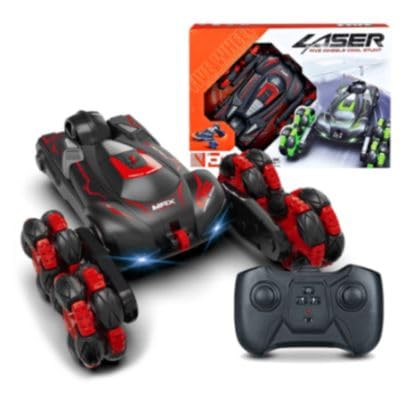 5-Wheel RC Stunt Car – 2.4GHz Deformation Off-Road Climbing Vehicle with 360° Rolling Action