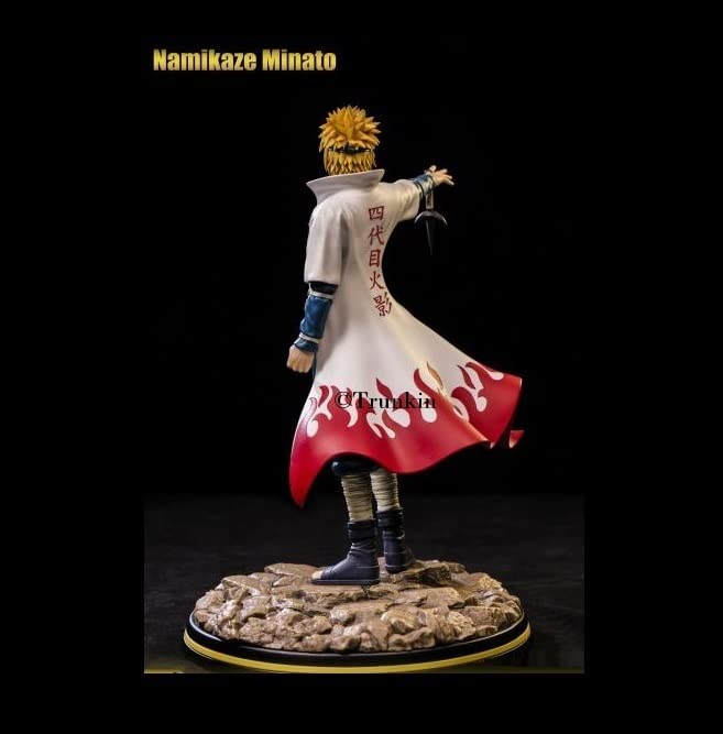 Minato Namikaze Premium PVC Statue 26cm – Fourth Hokage Anime Collectible Display Figure