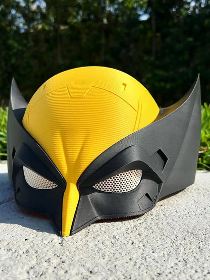 Wolverine Classic Yellow Mask – Full Headpiece Wearable Cosplay Collector Edition (Limited Edition)