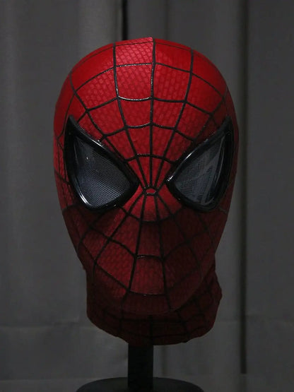 The Amazing Spider-Man Premium LED Cosplay Mask – Movie Replica Spider-Man Light-Up Collectible