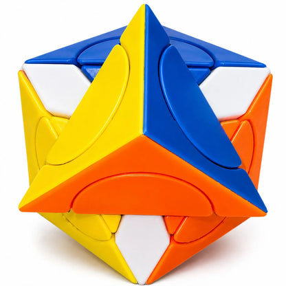 ZePuzzles Shattered Eye Cube – Jacob Keener 3×3 Shape Mod Puzzle Cube | Unique Collectible Magic Cube