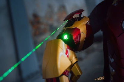Iron Man MK42 Wearable Gauntlet – 1:1 Scale Voice & Remote Control Cosplay Arm | AnimeLegacy