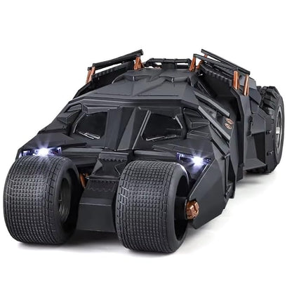 FEXXA 1:18 Scale Tumbler Batmobile Die-Cast Metal Car – Openable Doors, Lights & Sound