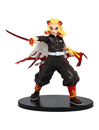 Kyojuro Rengoku Flame Attack Figure – 20cm Premium Demon Slayer Collectible Statue