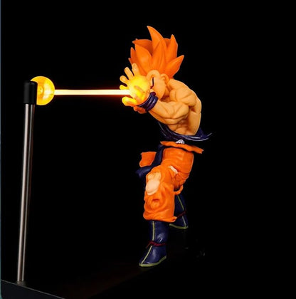 Dragon Ball Z Goku Magnetic Levitation LED Lamp – Anime Night Light with Induction Switch for Bedroom & Gaming Room