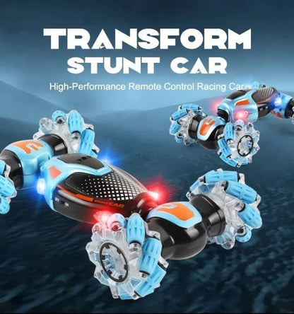 A1 RC Stunt Car – 2.4GHz 4WD Gesture Sensor Car with 360° Flips, Lights & Music