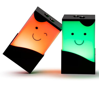 Telepathy Lamps Set of 2 – Smart Touch Lamps with Light, Music & Voice for Long-Distance Connections