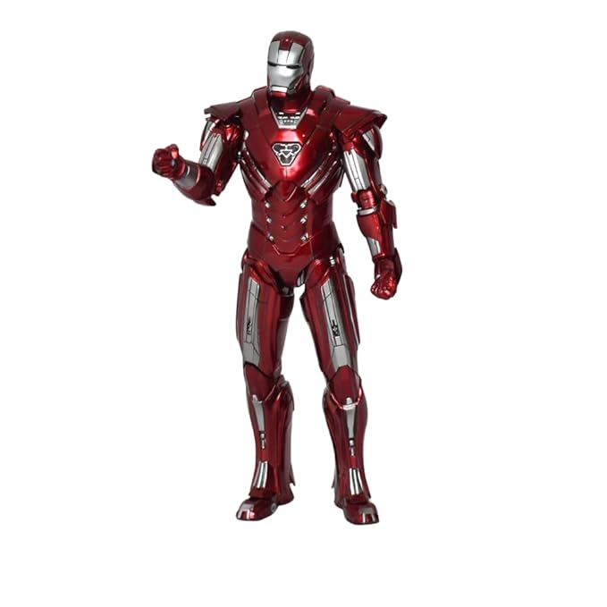 Iron Man Mark 33 Action Figure – 7 Inch 1/10 Scale Marvel Collectible with Interchangeable Hands & Blades