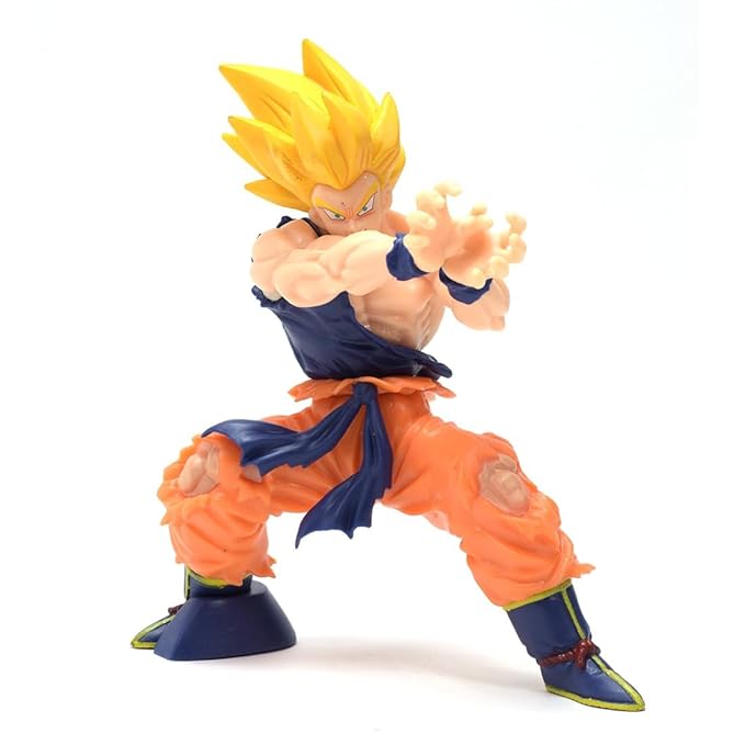 Dragon Ball Super Goku Ultra Instinct Action Figure – 7-Inch Premium Articulated PVC Collectible (Goku III)
