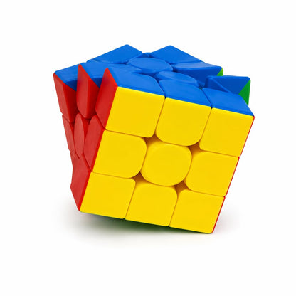 MoYu 3×3 Speed Cube – Stickerless Magic Puzzle Cube with Solution Guide | Puzzle Toy for Kids & Adults