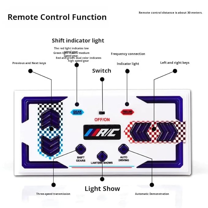 Jack Royal 1:64 Die-Cast RC Drift Stunt Car – Rechargeable Mini Car with 3-Speed Turbo Modes & LED Light
