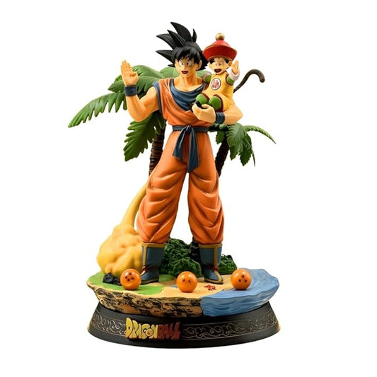 Dragon Ball Z Goku & Gohan Collectible Figurine – 24cm Premium PVC Action Figure Statue