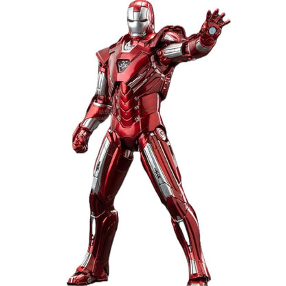 Iron Man Mark 33 Action Figure – 7 Inch 1/10 Scale Marvel Collectible with Interchangeable Hands & Blades