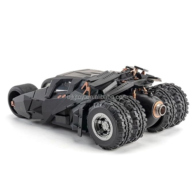 FEXXA 1:18 Scale Tumbler Batmobile Die-Cast Metal Car – Openable Doors, Lights & Sound