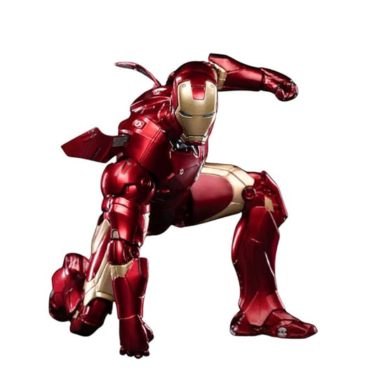 ZD Toys Iron Man Mark 3 Action Figure – 7 Inch Marvel Collectible with Interchangeable Parts