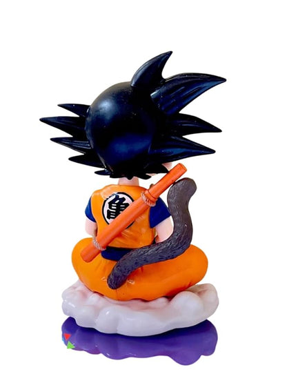 Dragon Ball Sitting Goku Action Figure – Premium PVC Anime Collectible Statue for Desk & Shelf Display