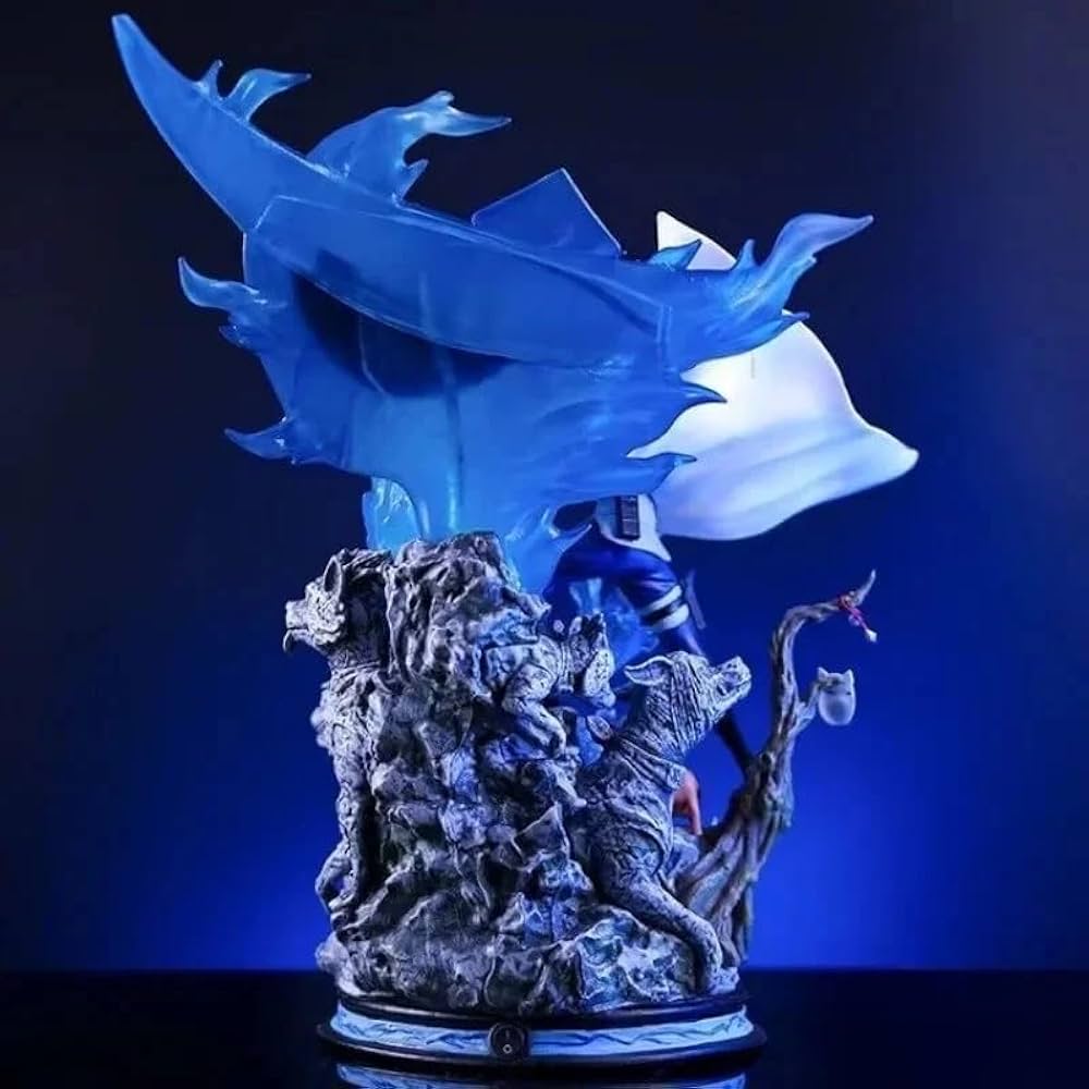 Kakashi Hatake Susanoo Action Figure – 22cm Naruto Anime Collectible Statue with Energy Effect Base