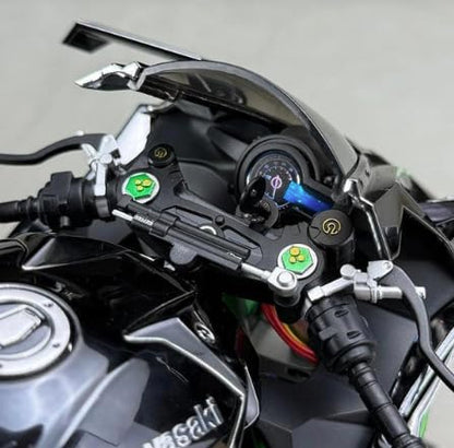 Kawasaki Ninja H2R 1:6 Scale Die-Cast Motorcycle – Metal Superbike with Smoke, LED Lights & Engine Sound