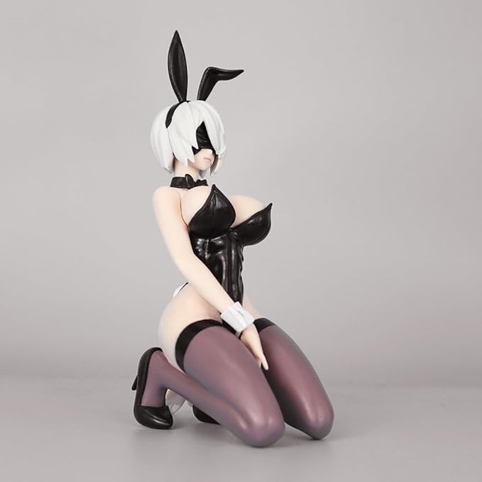 NieR:Automata 2B Bunny Action Figure – Premium Collectible Desk & Office Display