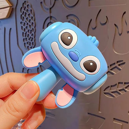 Cute Cartoon Musical Hammer Keychain – Sound & Shake Sensory Toy for Kids