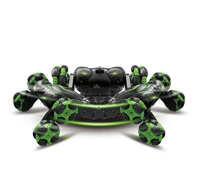 5-Wheel RC Stunt Car – 2.4GHz Deformation Off-Road Climbing Vehicle with 360° Rolling Action
