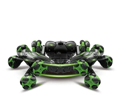 5-Wheel RC Stunt Car – 2.4GHz Deformation Off-Road Climbing Vehicle with 360° Rolling Action