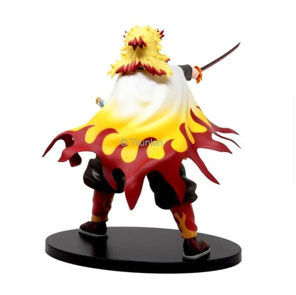 Kyojuro Rengoku Flame Attack Figure – 20cm Premium Demon Slayer Collectible Statue