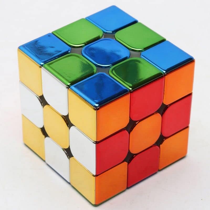 HAWKISTER ShengShou Legend 3×3 M Magnetic Metallic Plated Mirror Reflective Stickerless Speed Cube for Kids