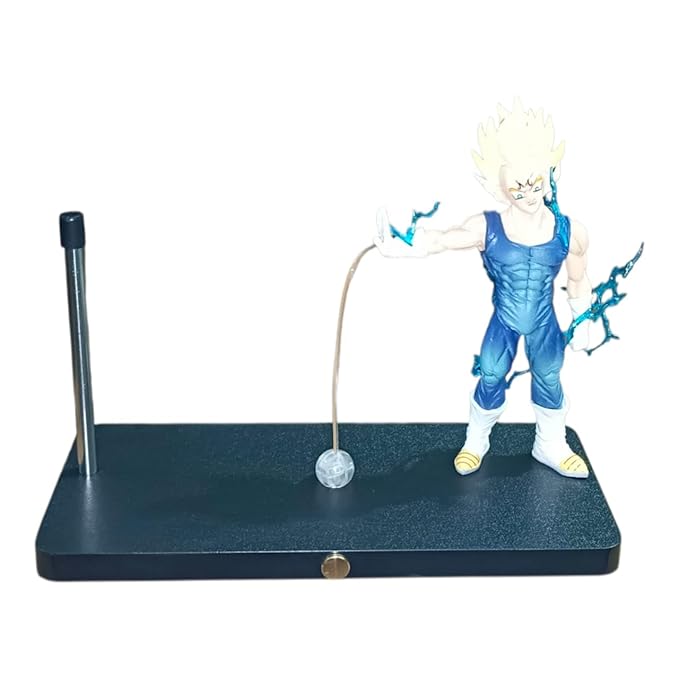 Super Saiyan Anime Action Figure with Balance Stand – Motion Balance Collectible Figurine for Display & Desk Decor